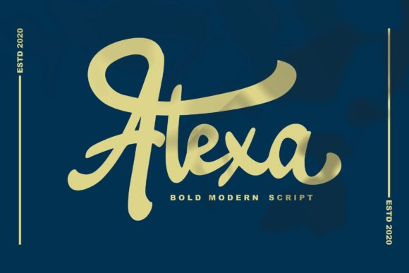 Alexa Script: The Handwritten Font for Authentic Branding