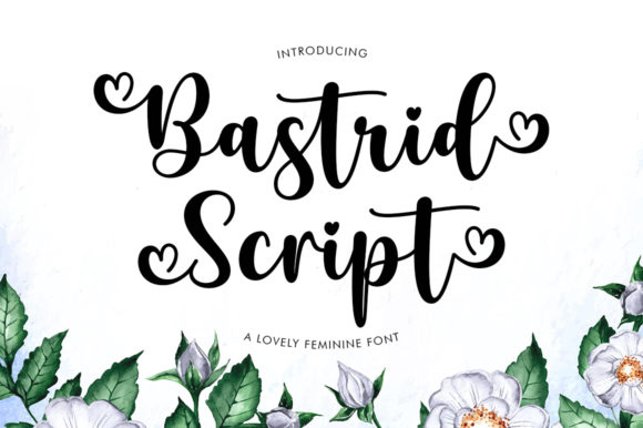 Bastrid Script: Crafting Elegance in Every Letterform