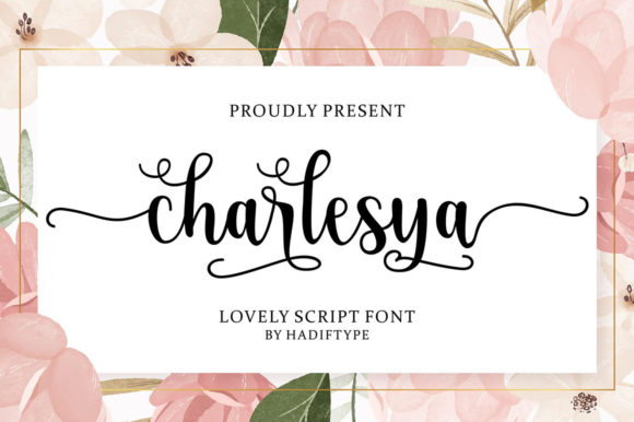Cherlesya Script: Adding Flowing Romance to Your Designs