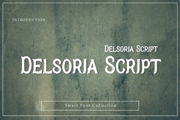 Delsoria Script: Where Serif Tradition Meets Handwritten Flow