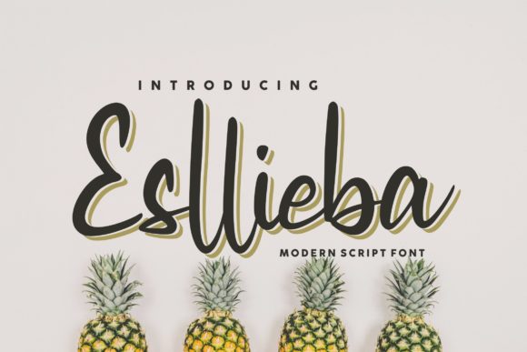 Esllieba Script: A Modern Take on Elegant Typography
