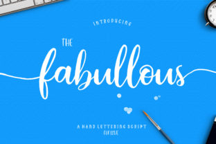 Fabullous Script: The Bold Handwritten Font for Authentic Brands