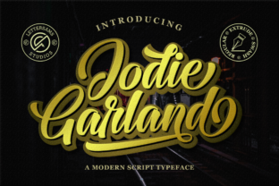 Jodie Garland Script: A Vintage Charm for Modern Design