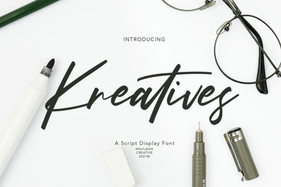 Kreatives Script: Elevate Designs with Handwritten Luxury
