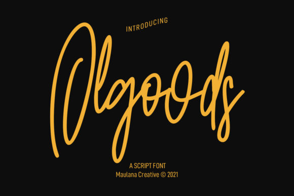 Olgoods Script: A Fresh Take on Casual Elegance for Modern Brands