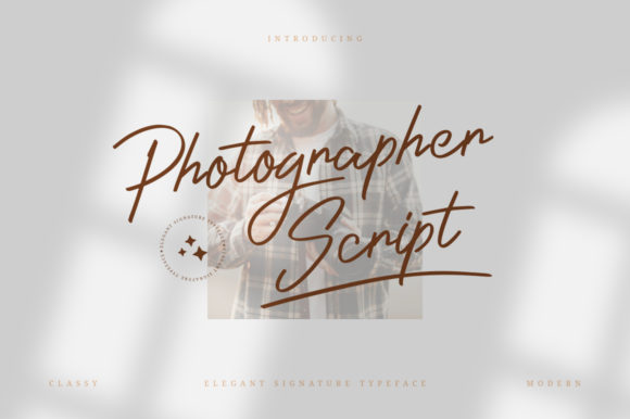Photographer Script: A Modern Classic for Your Brand