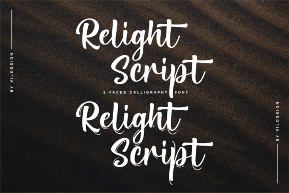 Relight Script: A Font for Warmth and Personality