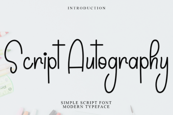 Script Autography: The Art of a Modern Signature