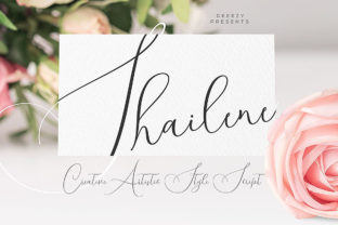 Shailene Script: A Delicate Font with a Romantic Twist