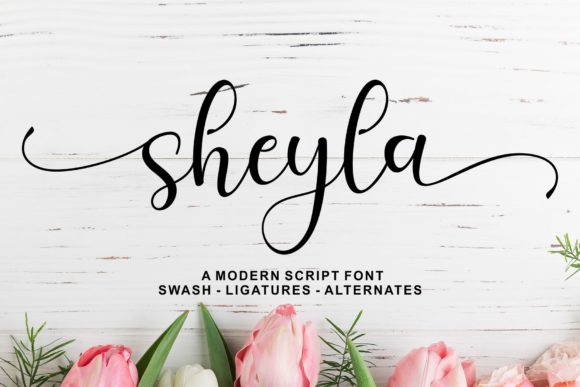 Sheyla Script: A Modern Script Font for Elegant Branding