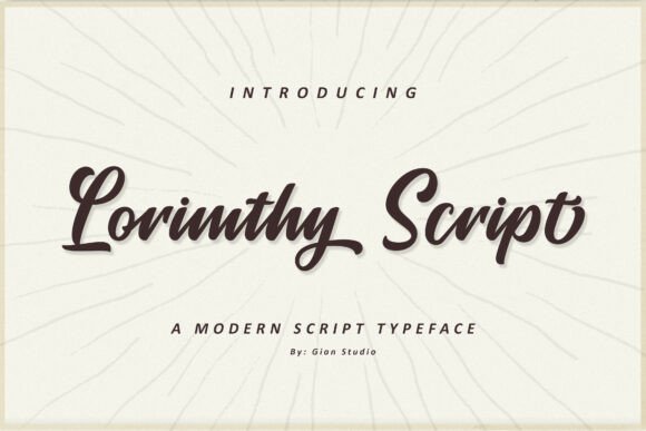 Striking the Right Note with Lorimthy Script