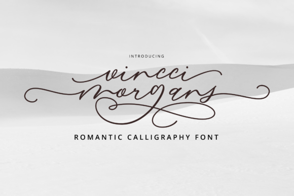 Vincci Morgans Script: A Modern Calligraphy Font for Timeless Projects