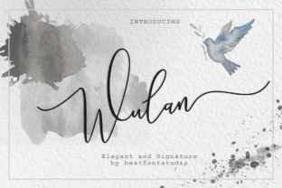 Wulan Script: Adding Contemporary Elegance to Your Designs